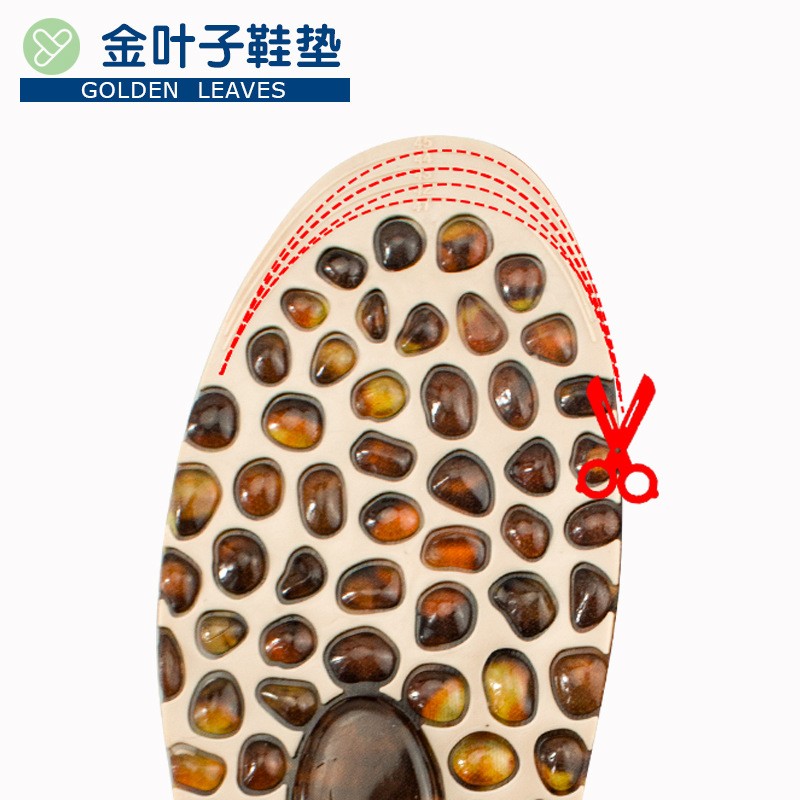 Tpr Cobblestone Massage Insole Relaxation Silicone Insole Press Sports Insole For Double-Sided Use - Women's Item Picture