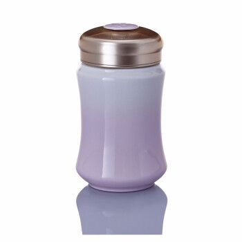 【 Gan Tang Xuan 】 Living Porcelain Little Smile Ceramic Portable Water Cup, single-layer 330ml cup lid, customizable Item Picture