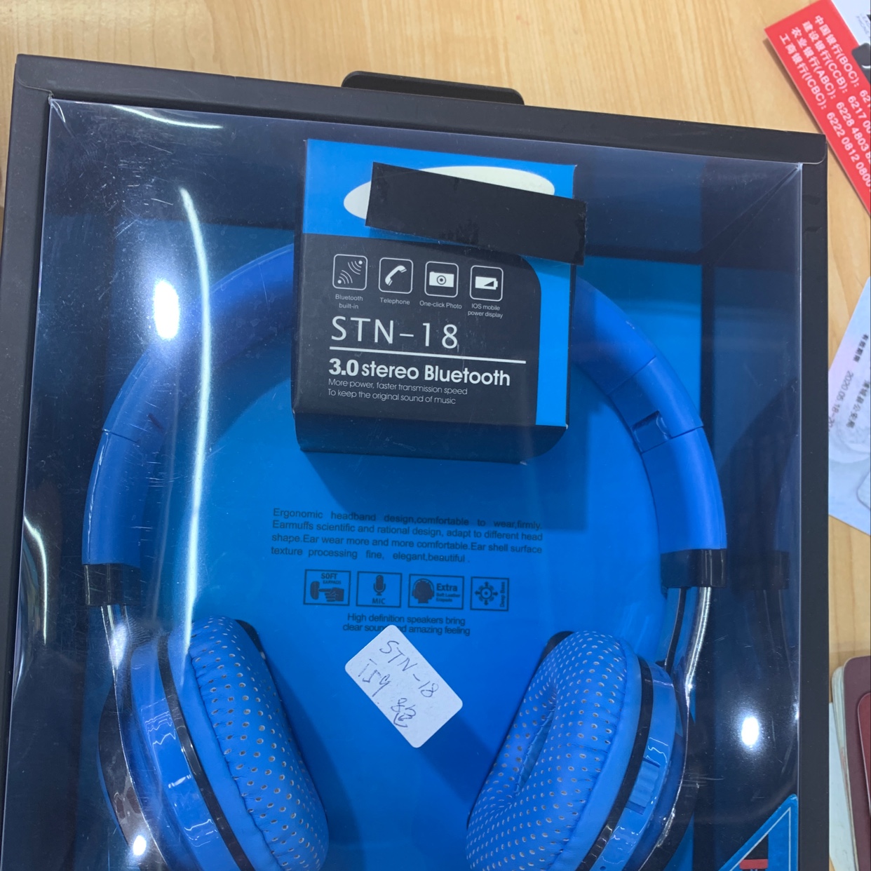 Bluetooth headset details Picture