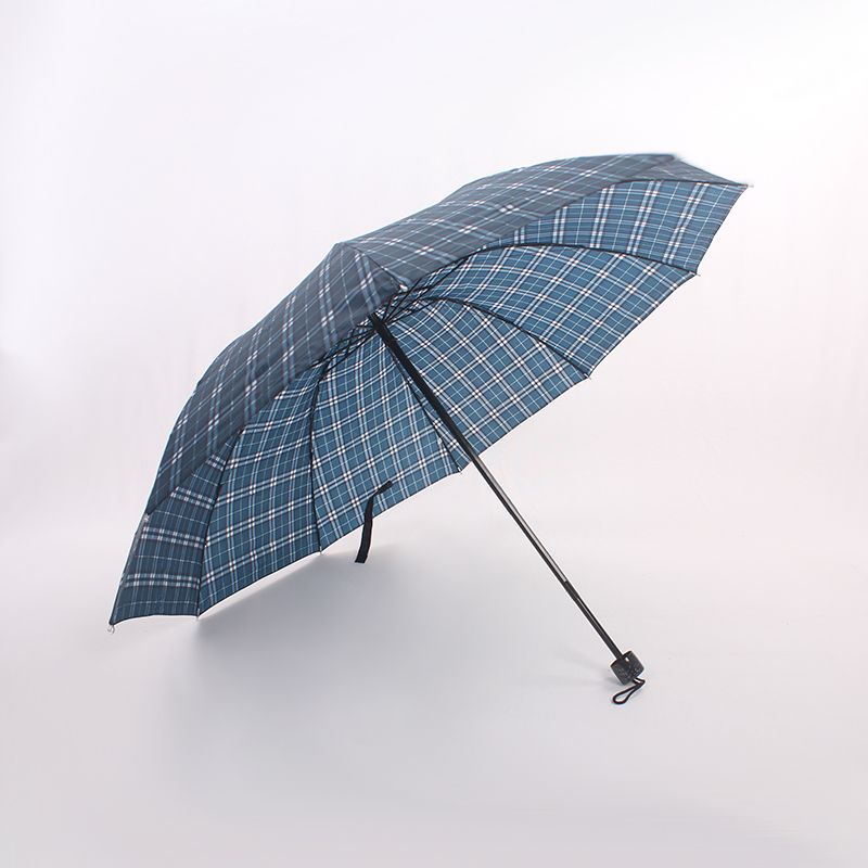 格子伞/外贸伞/超市伞产品图