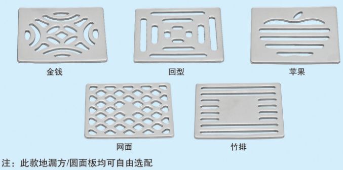 6mm thickened stainless steel floor drain for kitchen, large-capacity dual-purpose copper self-sealing floor drain for hotel bathroom sewer details Picture
