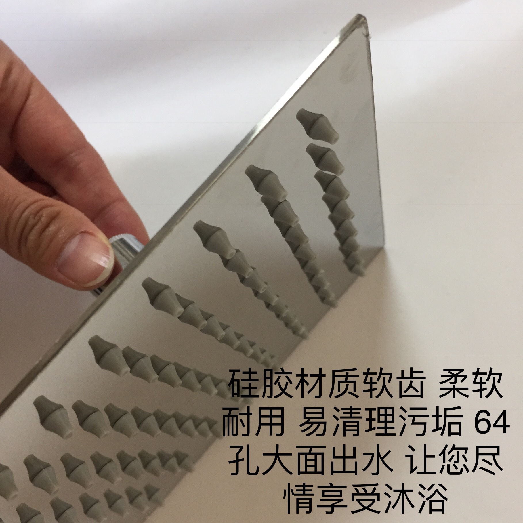 Factory direct sales of large shower heads, rain shower heads, stainless steel shower heads, overhead spray Application Scenario