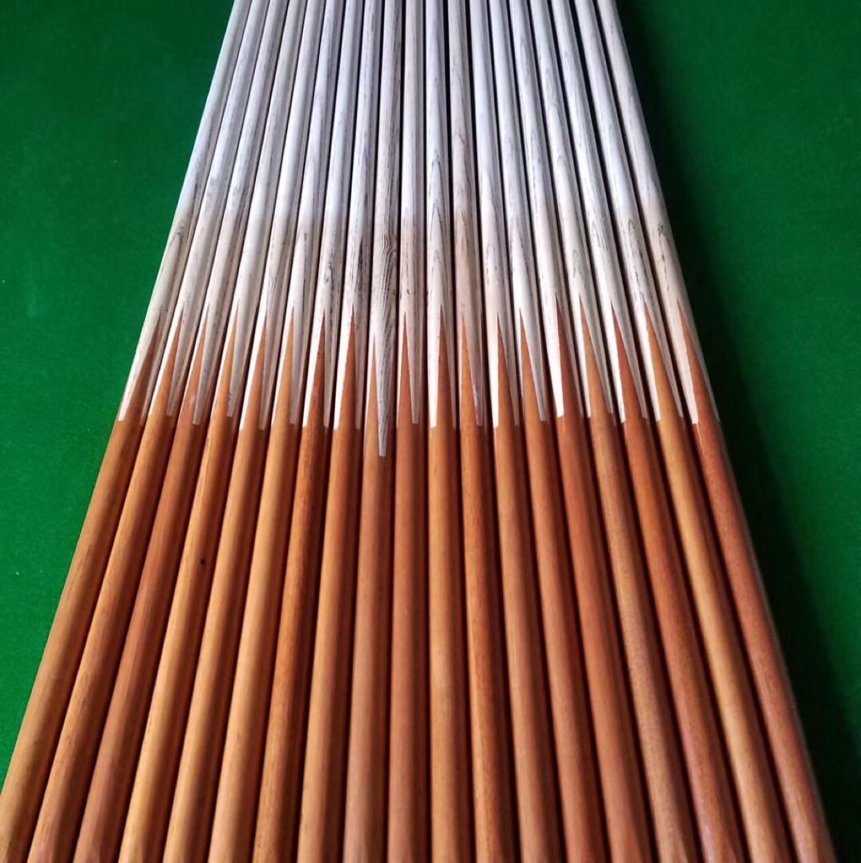 英式10mm单节咖啡色后把