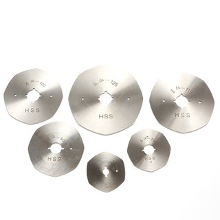 Factory direct sales of Fenggang's various specifications of round knives, high-speed steel cutting tables, round blades, white steel circular cutting tables, and large round knives detail image 1