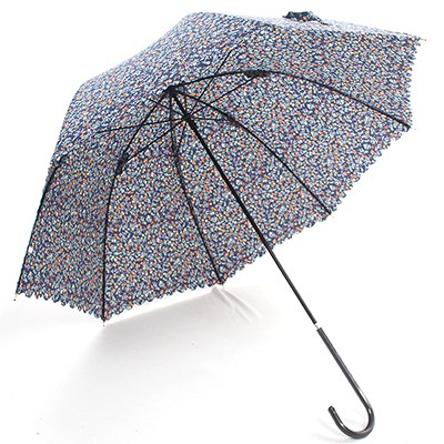 8P-0804 奇峰 小碎花花边小清新长伞详情图4