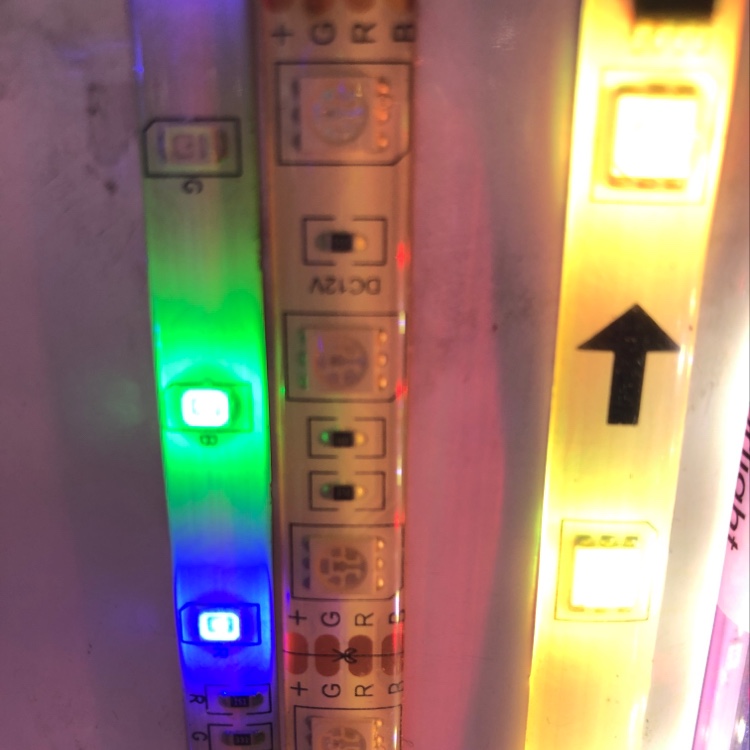 12V (220V) многосортный световой пояс, RGB, красный, белый, лан-зеленая пыльца, фиолетовый, выбирай details Picture