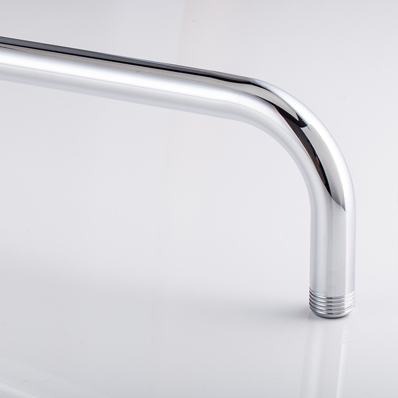 Stainless steel concealed and exposed shower head large showerhead top nozzle crossbar fixed seat, showerhead outlet pipe bracket details Picture