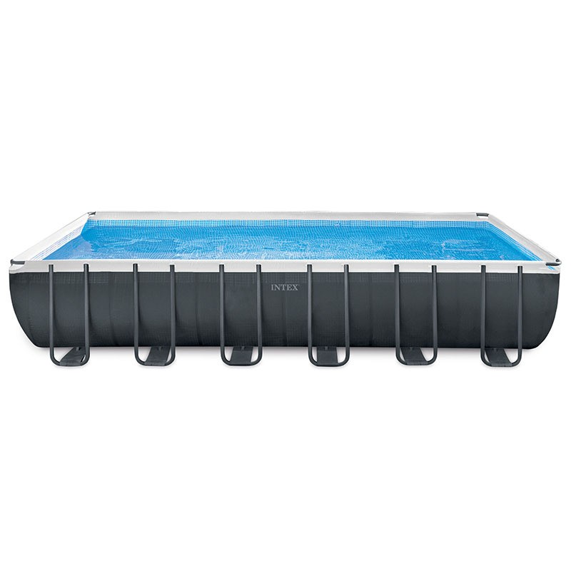 INTEX732cm rectangular tube frame pool children's super large mesh bracket family swimming pool 26364 Specification drawing