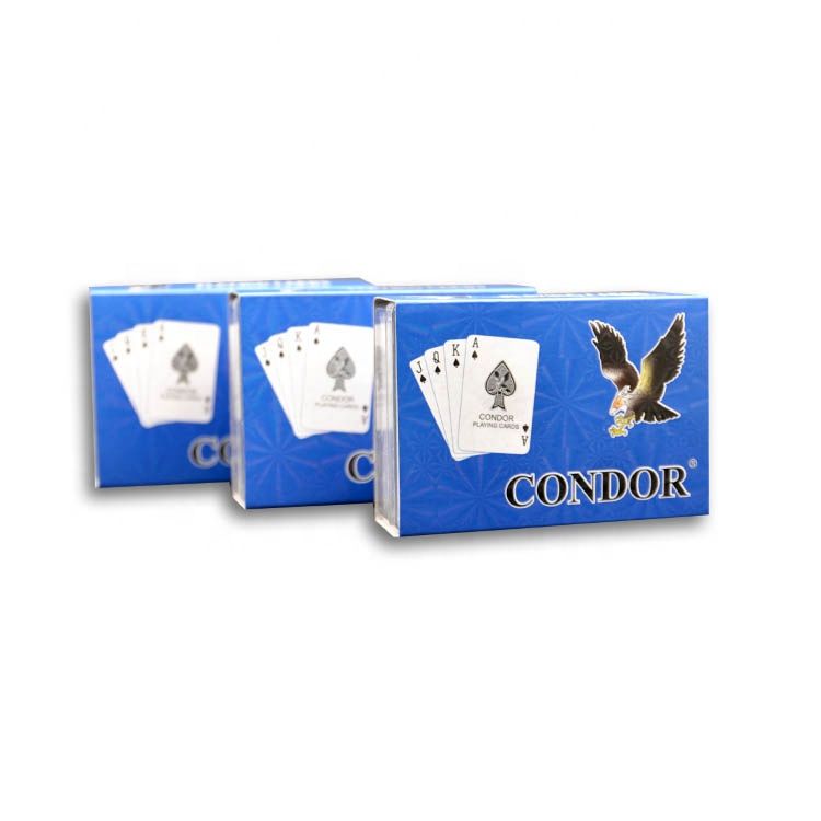棋牌室/蓝神雕塑料扑克PVC扑克牌定做桌游定制/厂家直销批发Poker