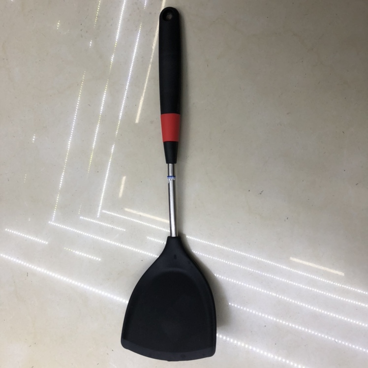 Silicone spatula non-stick special spatula household high temperature resistant spoon cooking shovel kitchenware set cooking spoon thumbnail