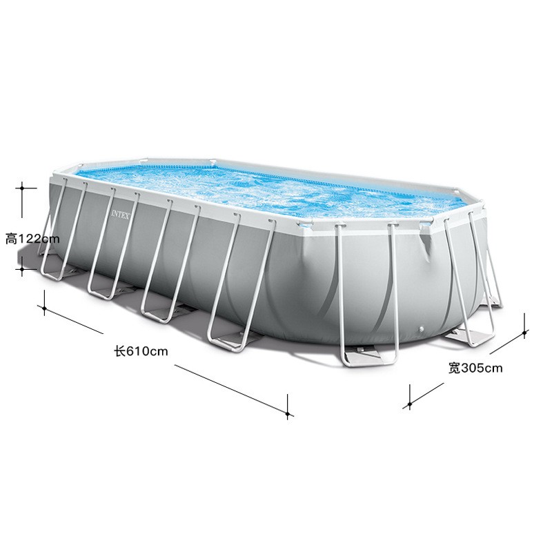 INTEX26798 bracket children's swimming pool, adult home outdoor children's water oval swimming pool detail image 4