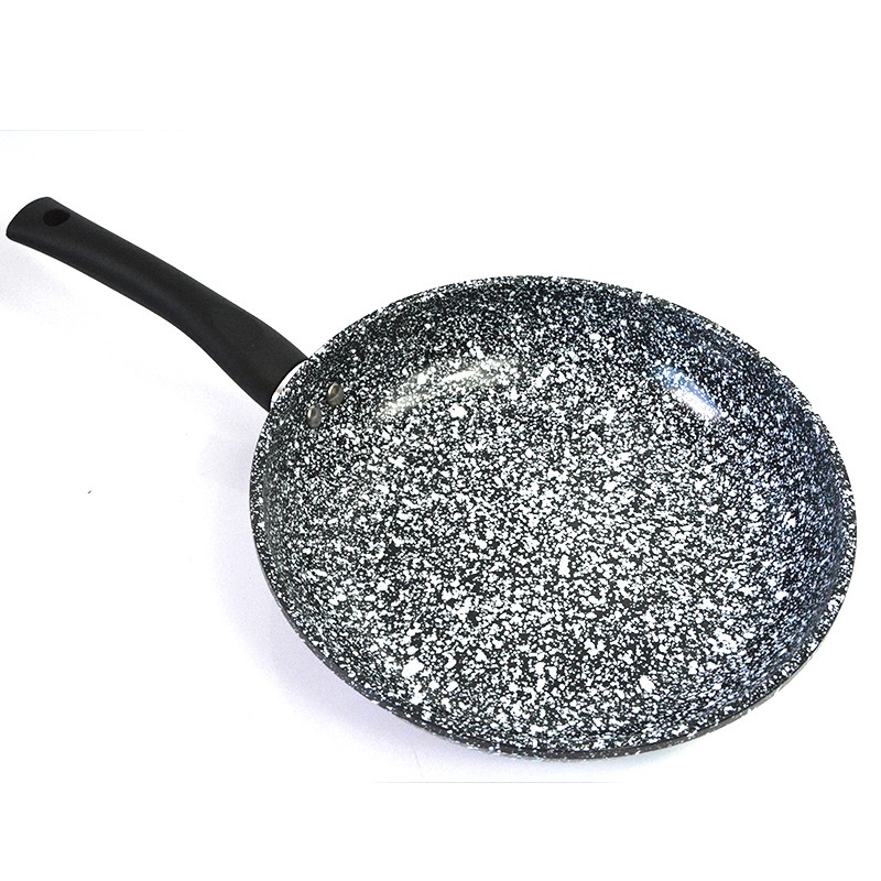 master star Ceramic-coated frying pan, snowflake granite-coated frying pan, non-stick frying pan, steak pan detail image 1