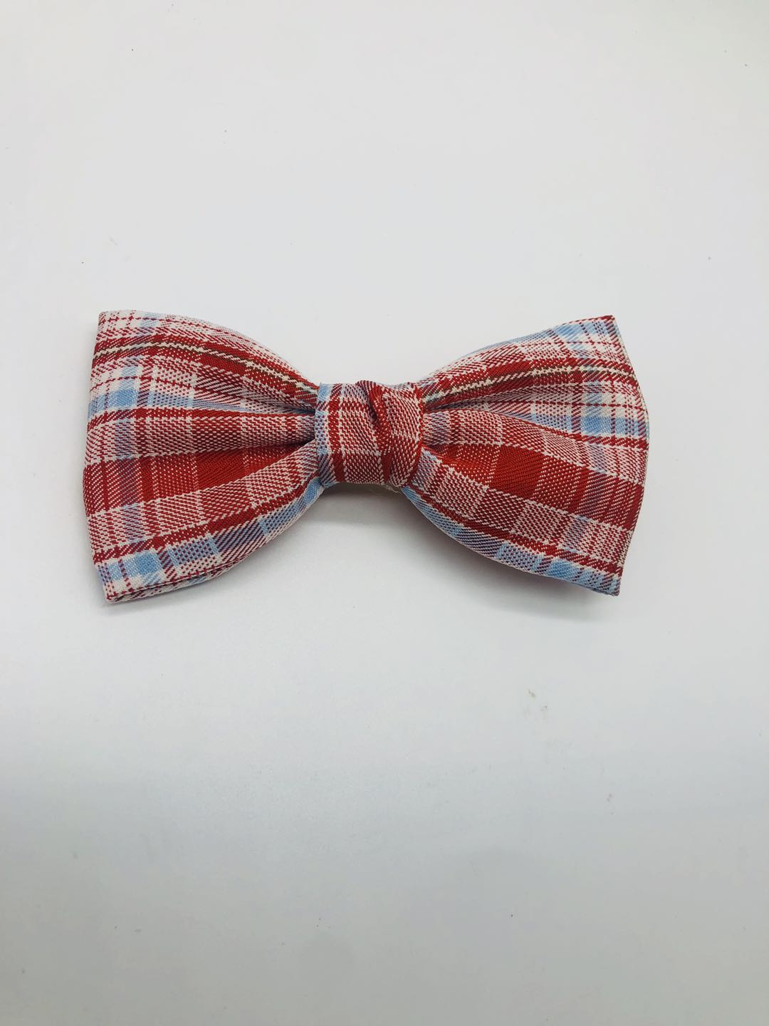 Korean version of hair accessories wholesale new handmade fabric peach heart mesh bow tie hairpin press clip Item Picture