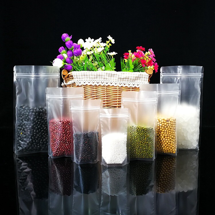Frosted self-sealing zipper bag thumbnail