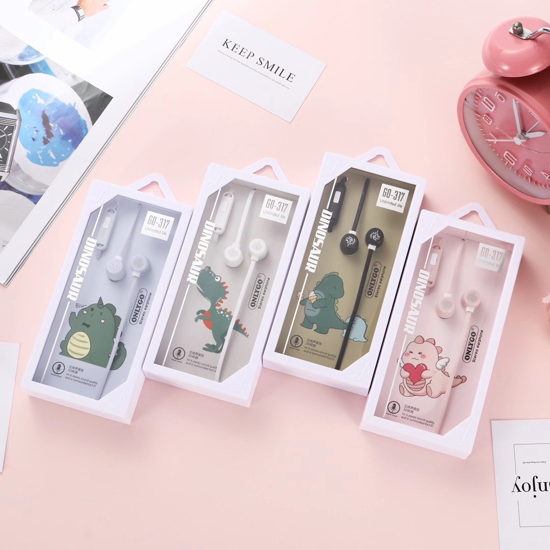 新款GO-317恐龙🦖手机耳机 语言手机耳机产品图