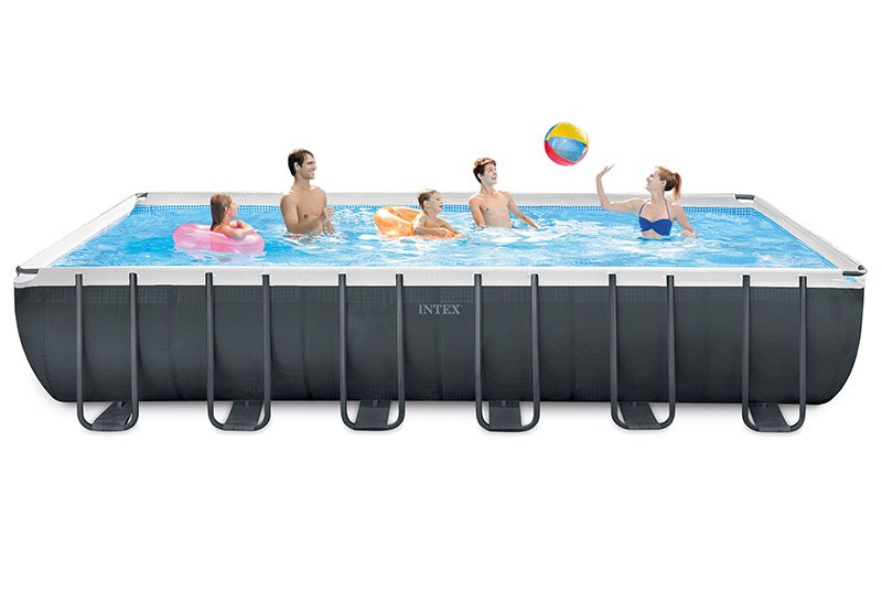 INTEX732cm rectangular tube frame pool children's super large mesh bracket family swimming pool 26364 Application Scenario
