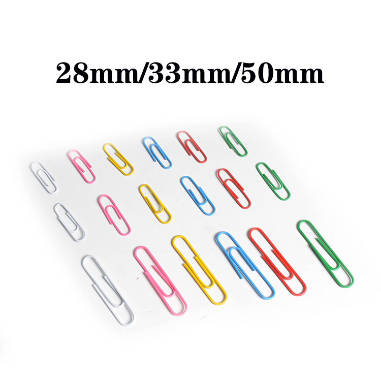 Yizhi King 628 color paper clips, 10 in each medium box, 500 small boxes per piece. They can be used as bookmarks for storage and also as paper clips. detail image 2