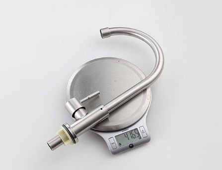 Stainless steel single-cooling large bend kitchen faucet, sink, water purifier, mixing valve, bathroom, kitchen and bathroom details Picture