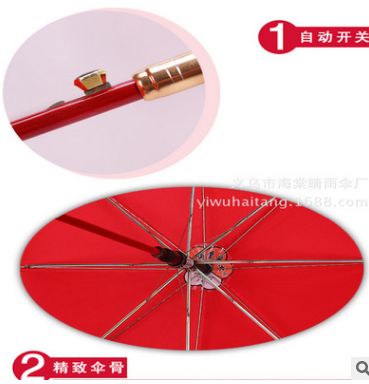 Factory direct sales of heart-shaped skirted wedding umbrellas, bridal lace umbrellas, new red umbrellas, custom-made and wholesale Application Scenario