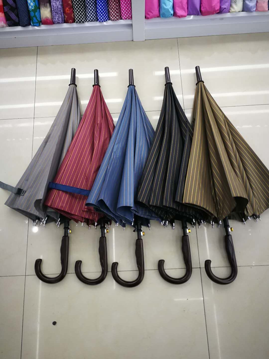 Wholesale of 10K long umbrellas, flower-patterned woven umbrellas, advertising umbrellas and export umbrellas from manufacturers