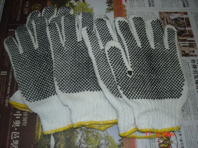 10针棉纱双面点胶劳动保护手套（35）详情图3