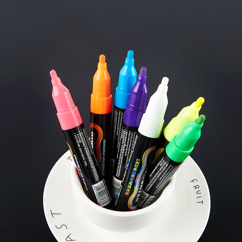 The Baok highlighter MP4901 LED electronic screen can be erased with seven colors of highlighter Specification image