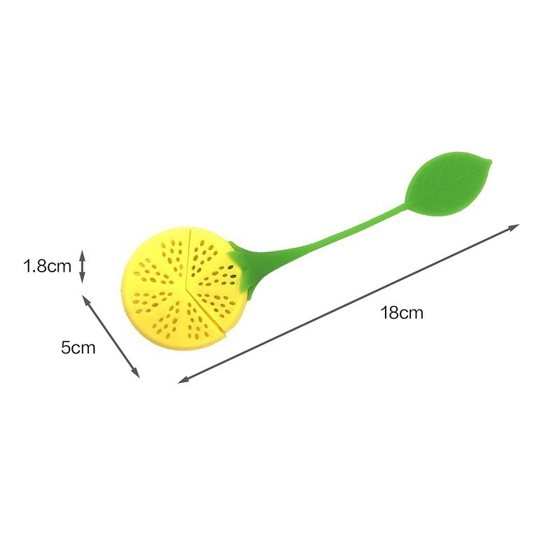 厂家直销迷你草莓 柠檬 鸭梨 包包 茶漏泡茶器茶叶过滤器硅胶茶球详情图2