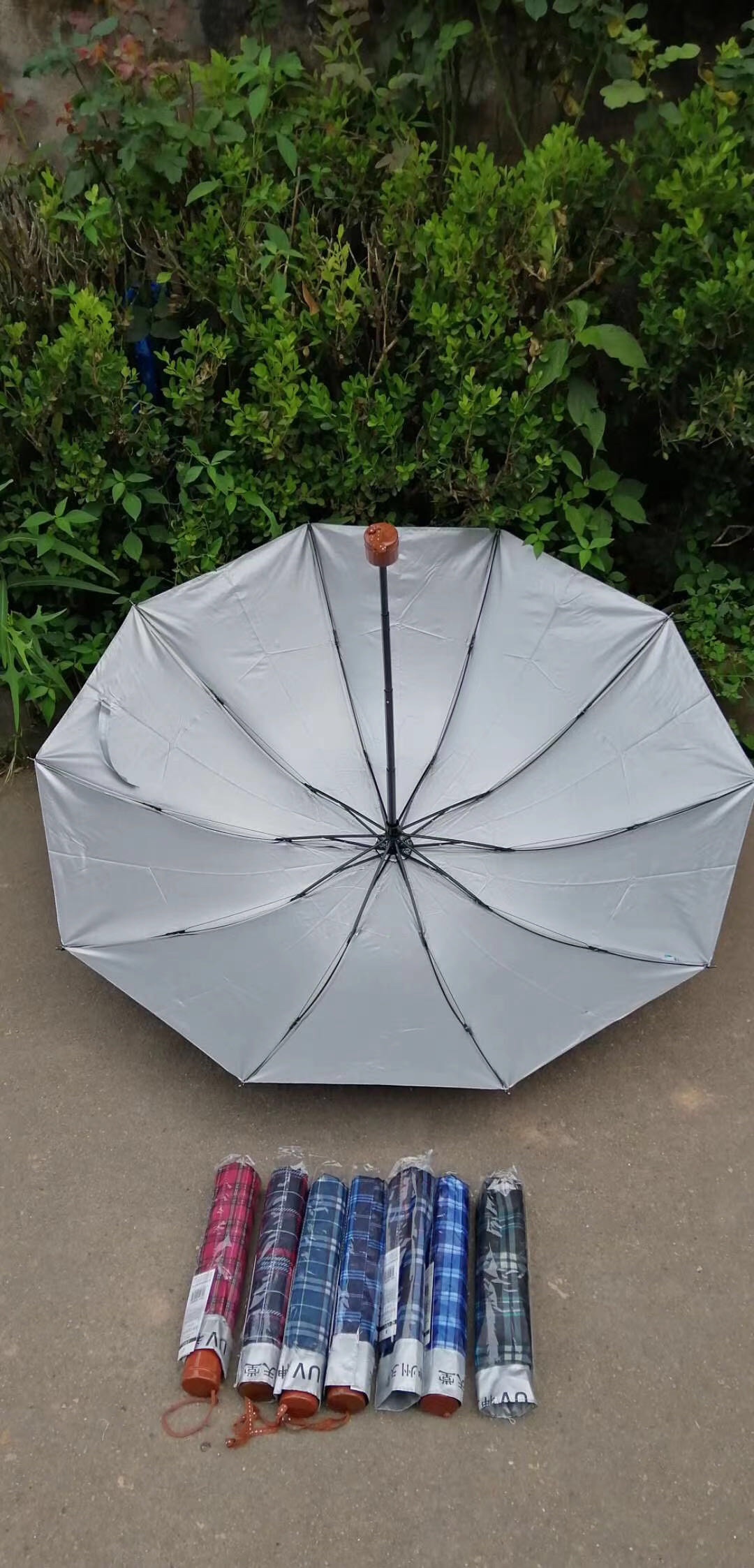 70公分10开格子银胶产品图