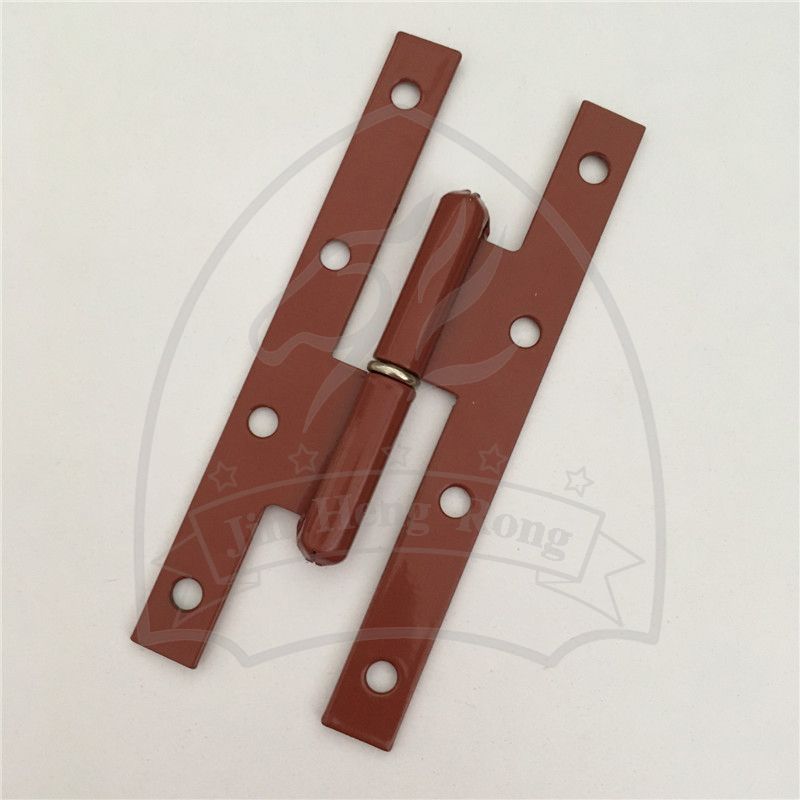 H-hinge removal H-type color zinc hinge removal hinge 110x2.5 red paint Application Scenario