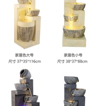 Creative New European Zen decoration feng Shui money water fountain living room hotel club landscape decorations