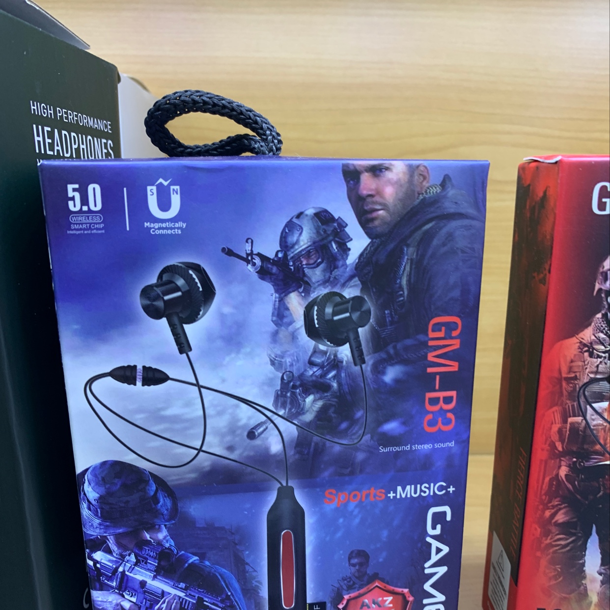 Bluetooth headphones GM-83 details Picture