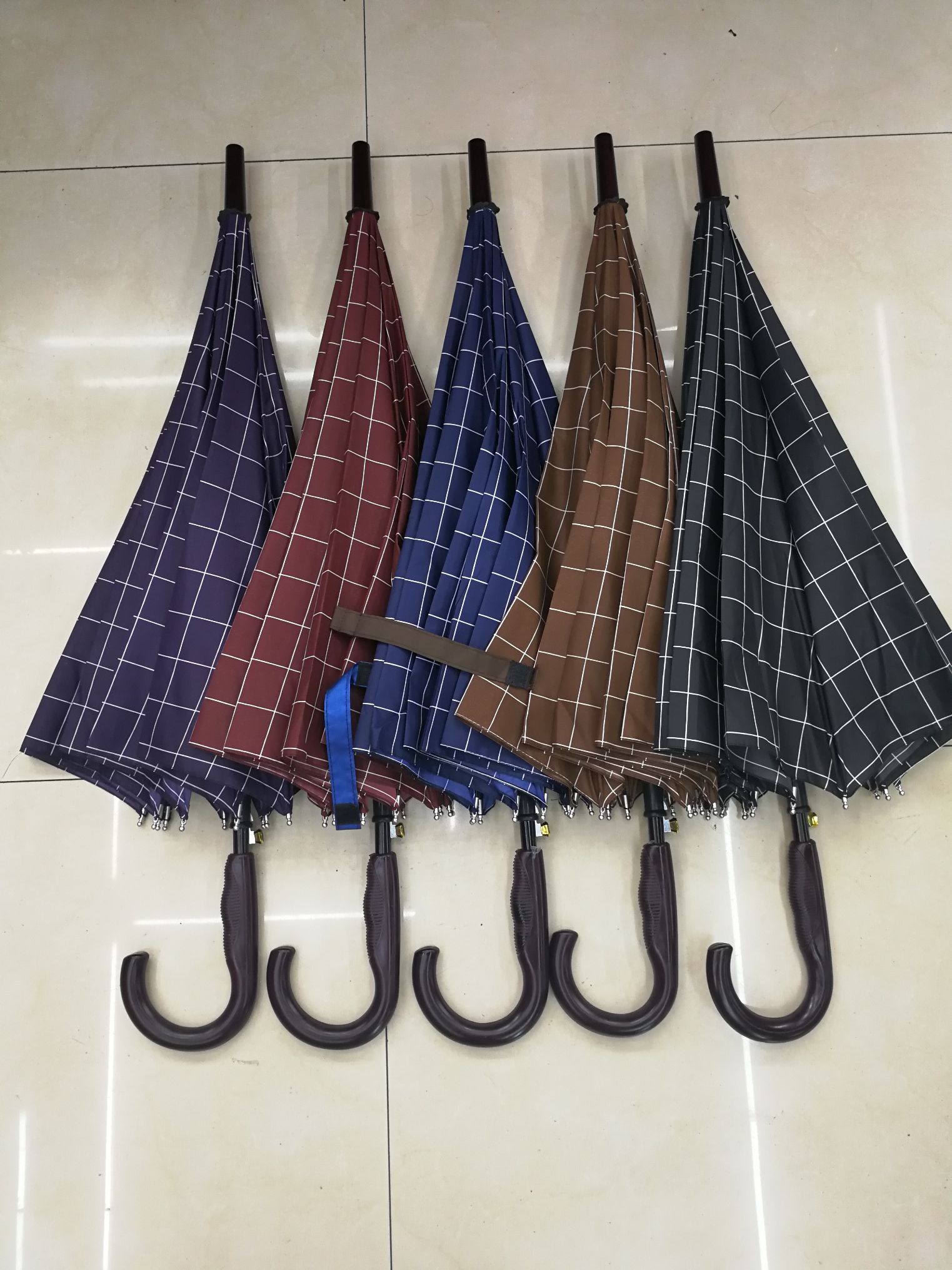 Wholesale of 10K long umbrellas, flower-patterned woven umbrellas, advertising umbrellas and export umbrellas from manufacturers Specification image
