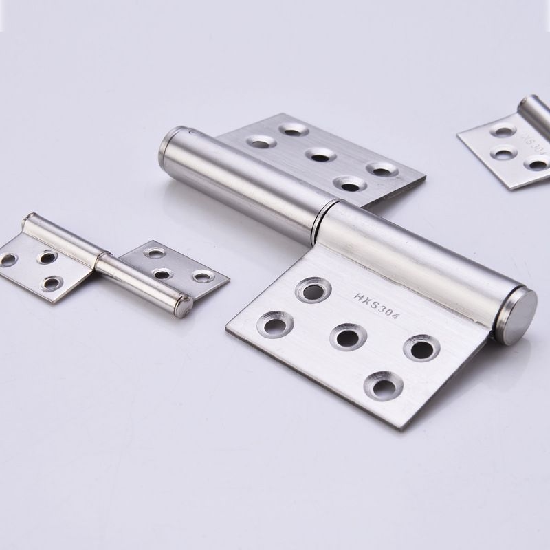 Stainless steel flag hinge 2.5/3/4 "/5" bathroom door hinge removal flag hinge details Picture