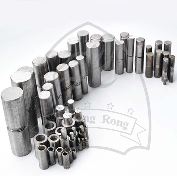 Cylindrical door shaft welded hinge door hinge iron hinge unloading door shaft hinge welded iron door shaft full figure