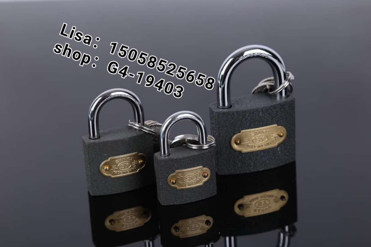 【厂家直供】家用防盗锁挂锁多规格锁头 多用挂锁防水 门锁63mm