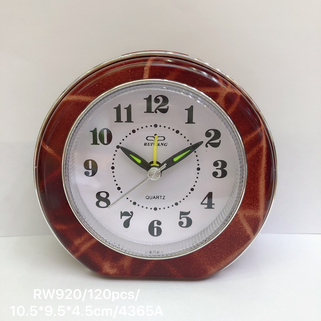 复古简约创意闹钟 乡村怀旧卧室多动能带夜光小闹表