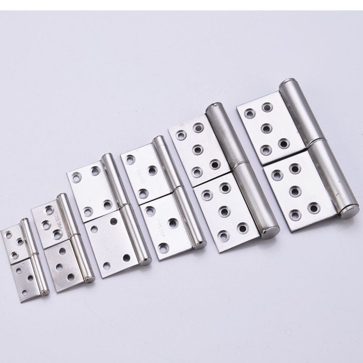 Stainless steel flag hinge 2.5/3/4 "/5" bathroom door hinge removal flag hinge Application Scenario
