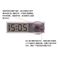 吸盘式车用电子钟 车载时钟 透明液晶显示 汽车时钟 高档时钟K033产品图