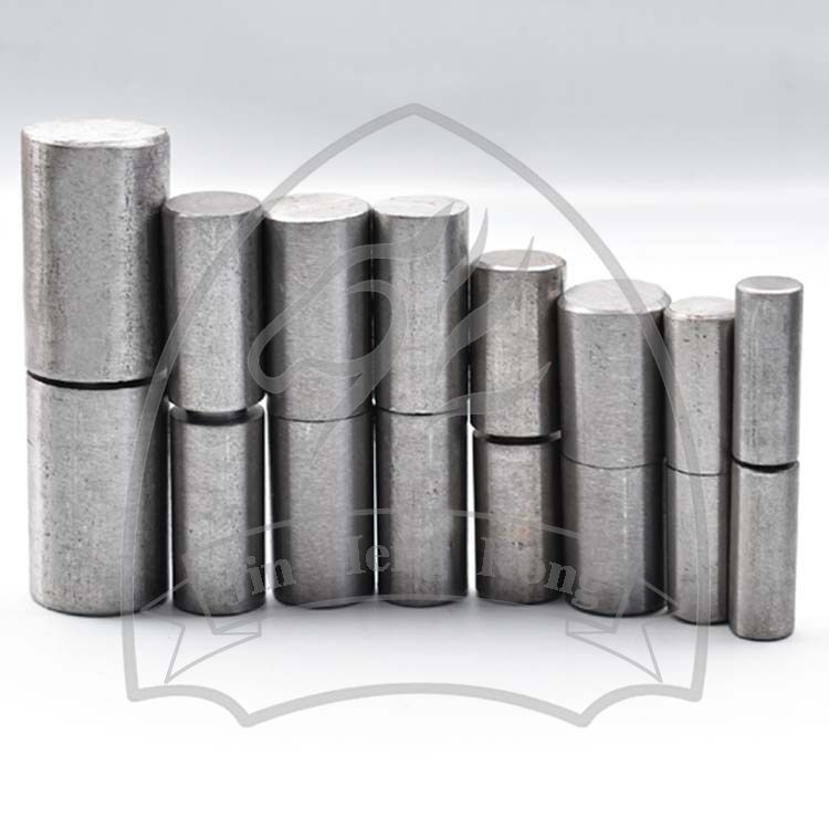 Cylindrical door shaft welded hinge door hinge iron hinge unloading door shaft hinge welded iron door shaft details Picture
