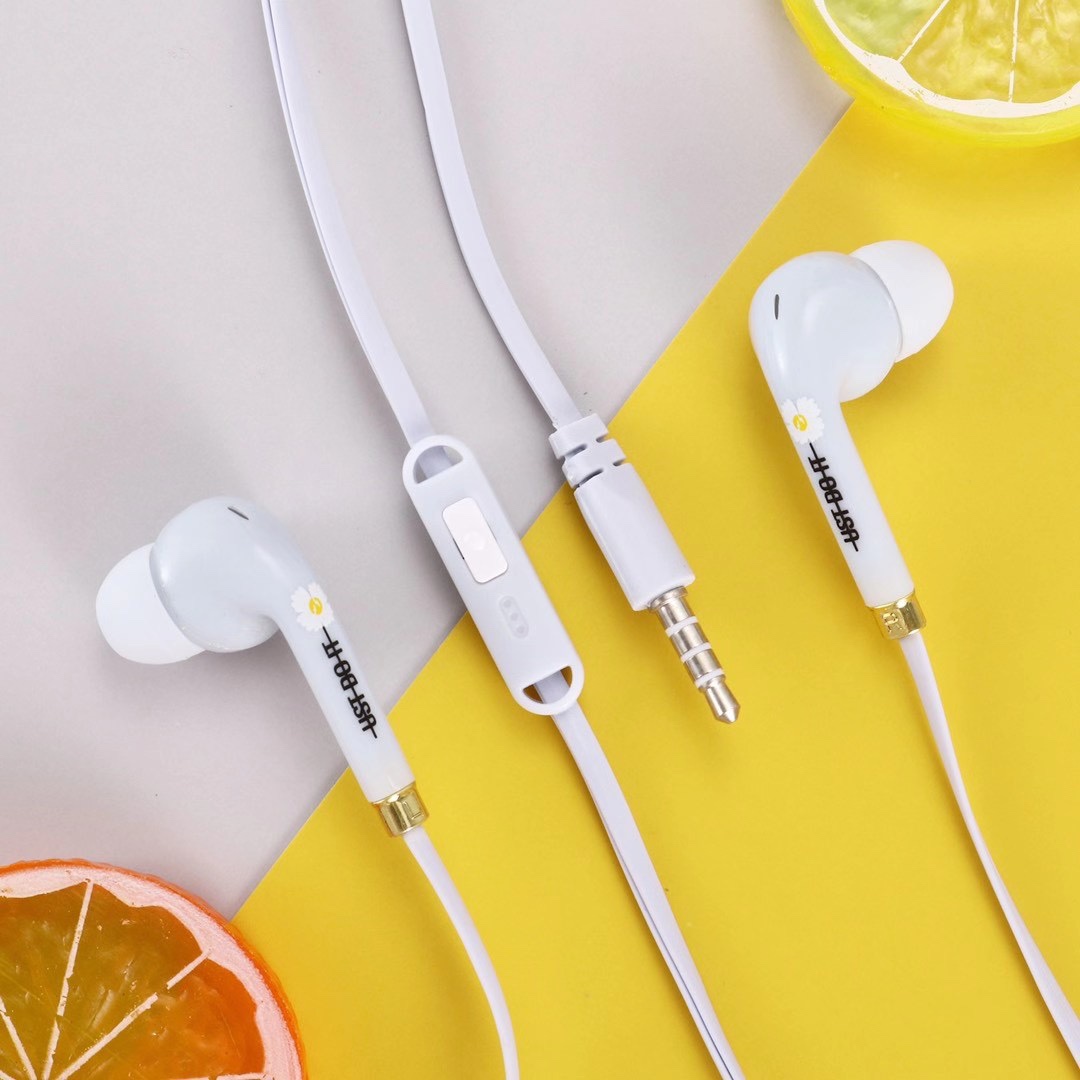 手机专用线控耳机实物图