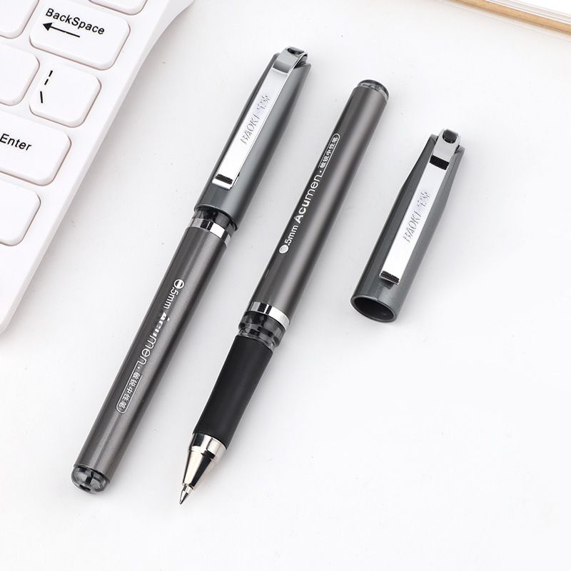 BAOKE PC-1908 Metal Pen clip Signature Pen 0.5mm