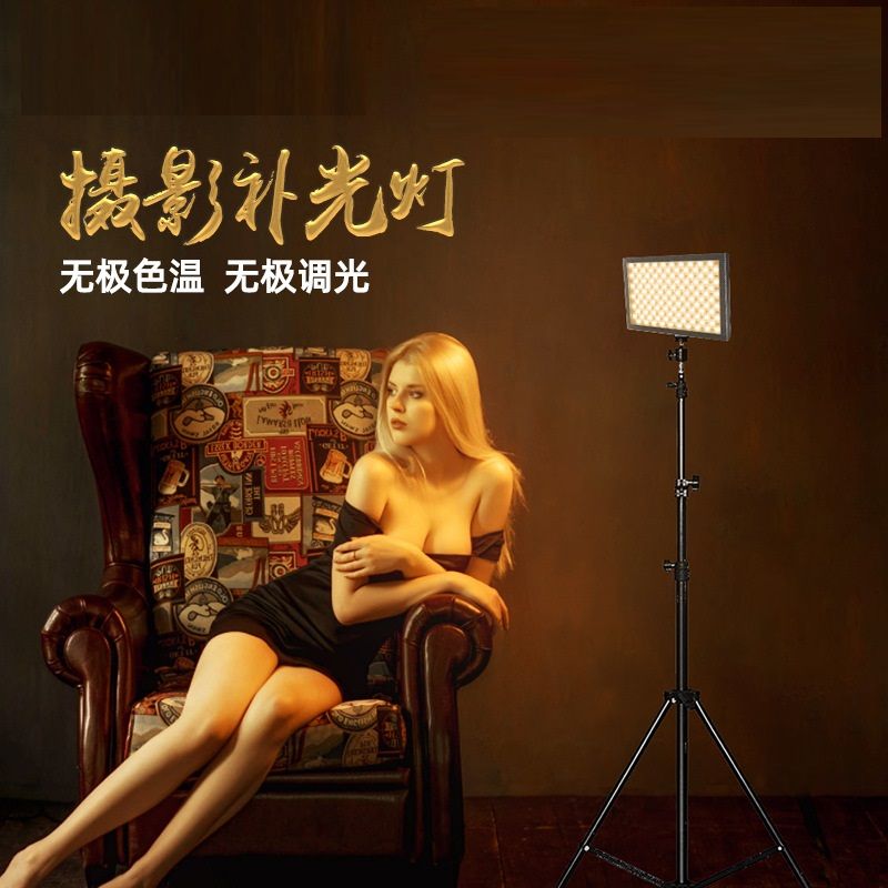 Beauty promise as the fill light color WenWuJi dimming videotape dedicated portable lamp lighting