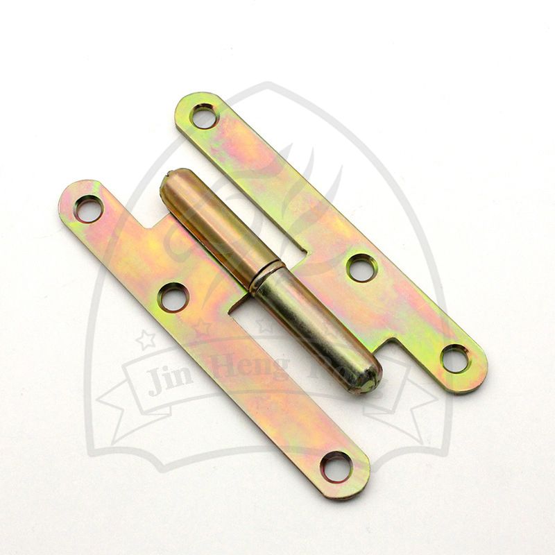 H-hinge removal H-type color zinc hinge removal hinge 110x2.5 red paint Specification drawing