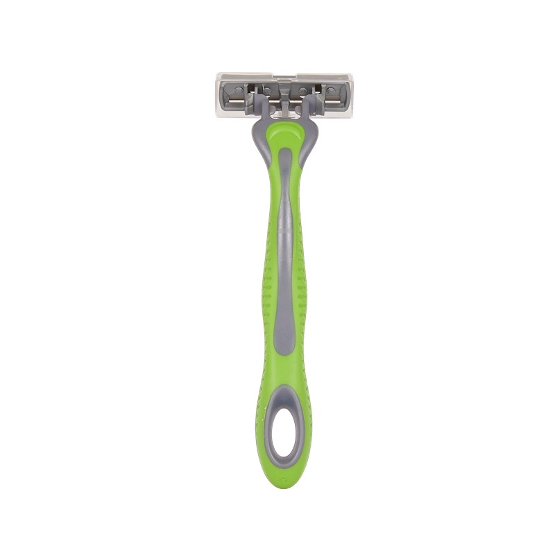 WETELL manufacturer's new candy-colored disposable three-layer imported stainless steel shaver Item Picture
