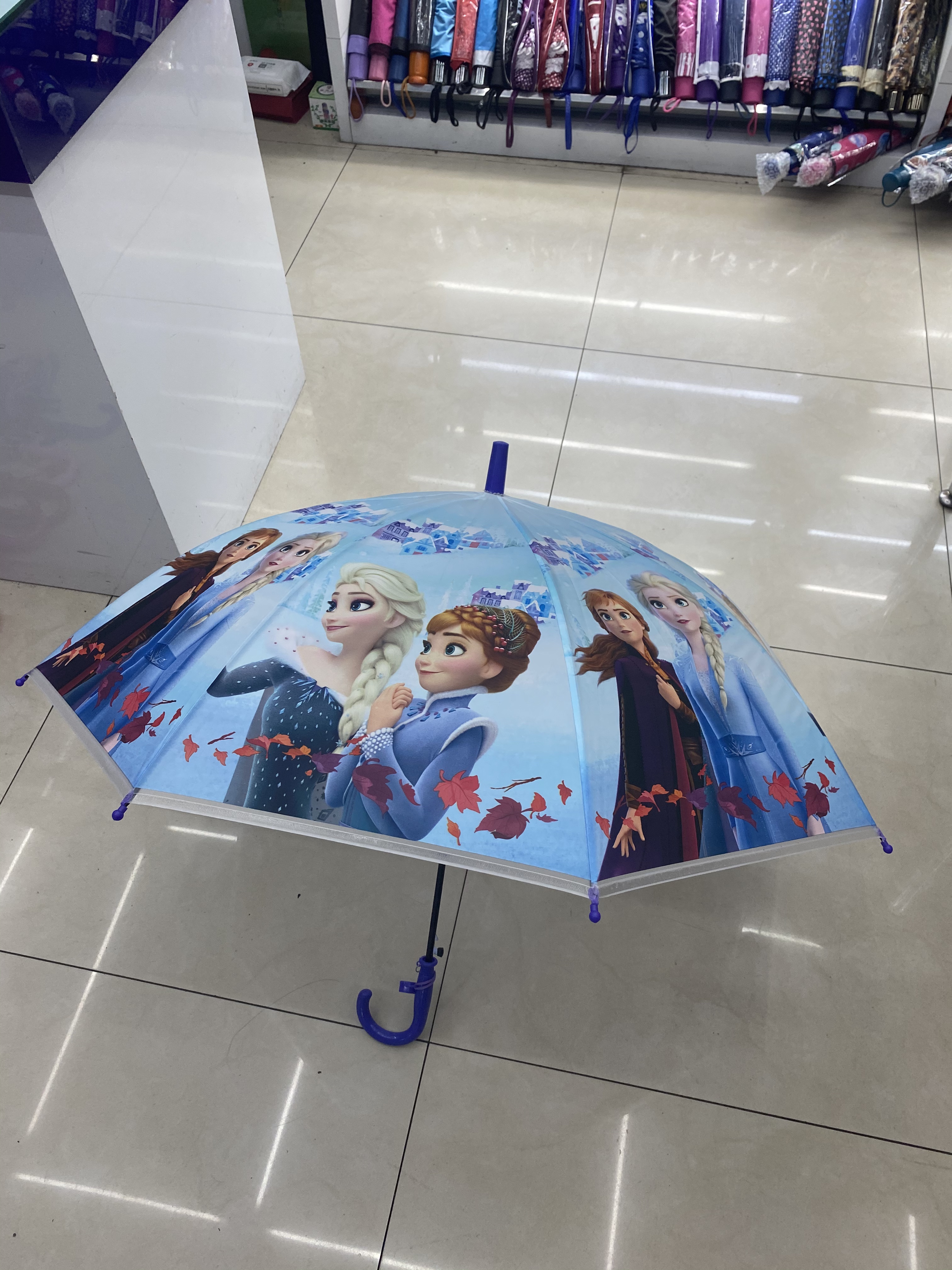 50Cm Child Umbrella Pvc Automatic Umbrella, 100 Pieces/Piece Application Scenario