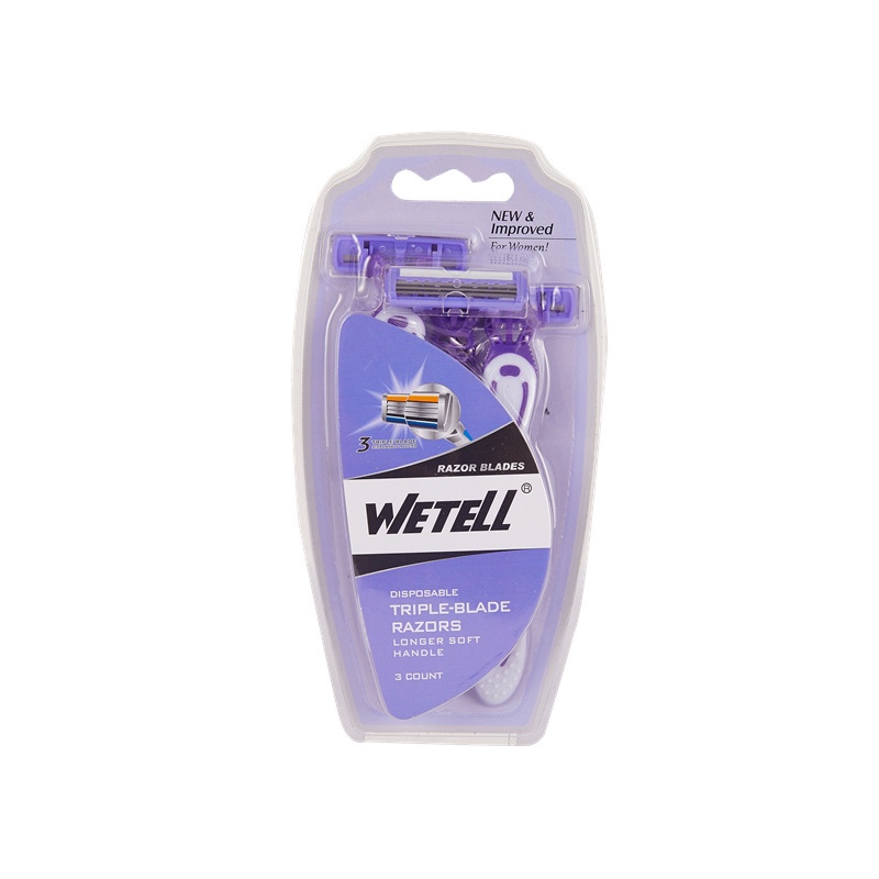 WETELL's new disposable manual shaver for men features imported induction blades Specification image