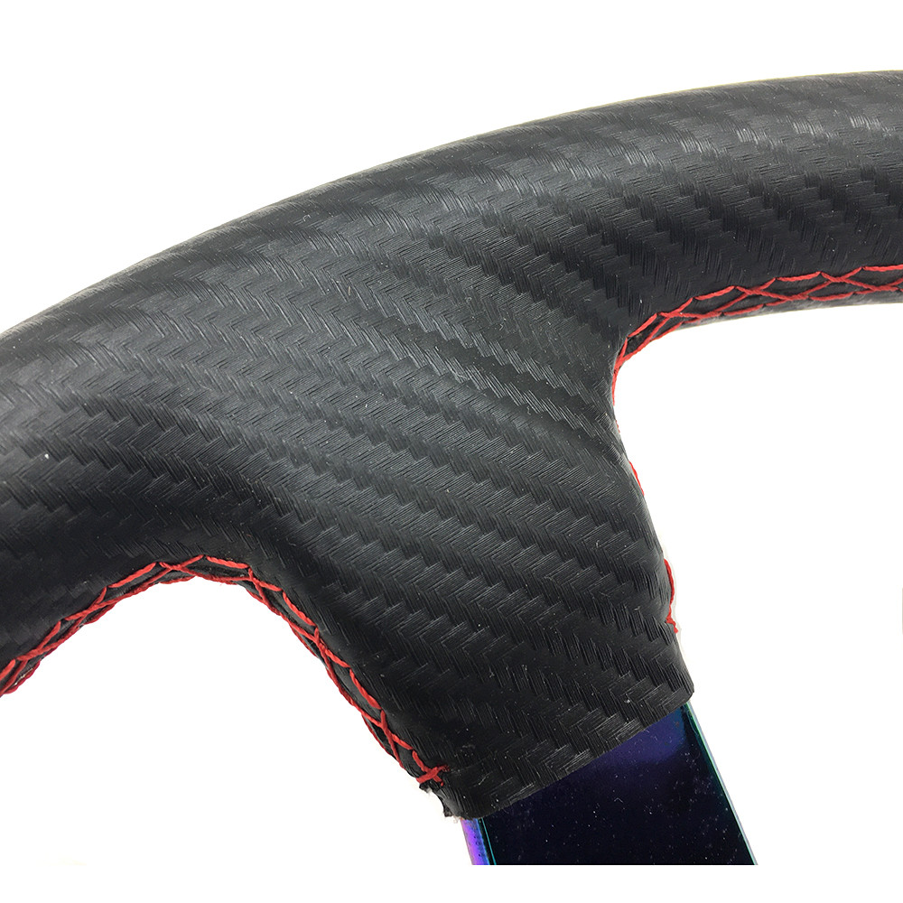 Steering wheel modification: PVC car steering wheel, car interior, car accessories modification: Universal PVC car steering gear detail image 2
