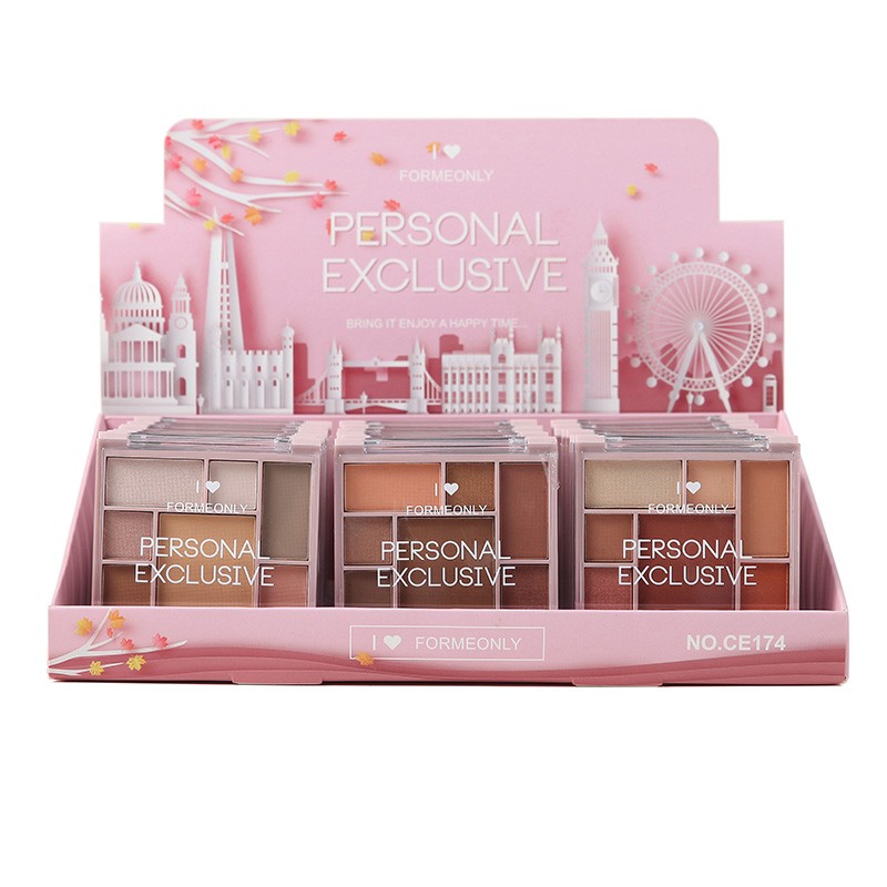 For Me Only 9 Shades Of Eyeshadow Specification drawing