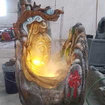 Creative New Chinese Zen decoration feng Shui money water fountain living room hotel club landscape decorations
