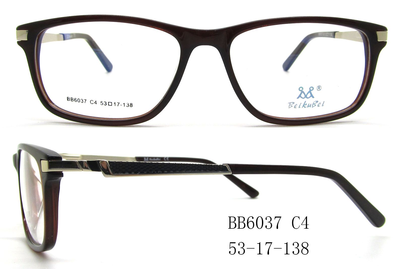 高档板材眼镜架BB6037